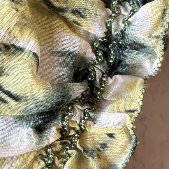 Sophie Max Leaf Print Short Sleeve Top - Picture 6 of 13